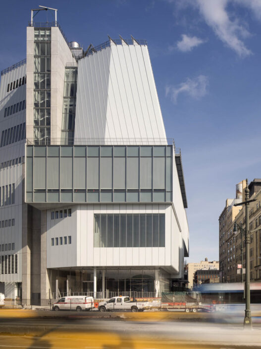 Le Whitney Museum of American Art de New York - Façade principale