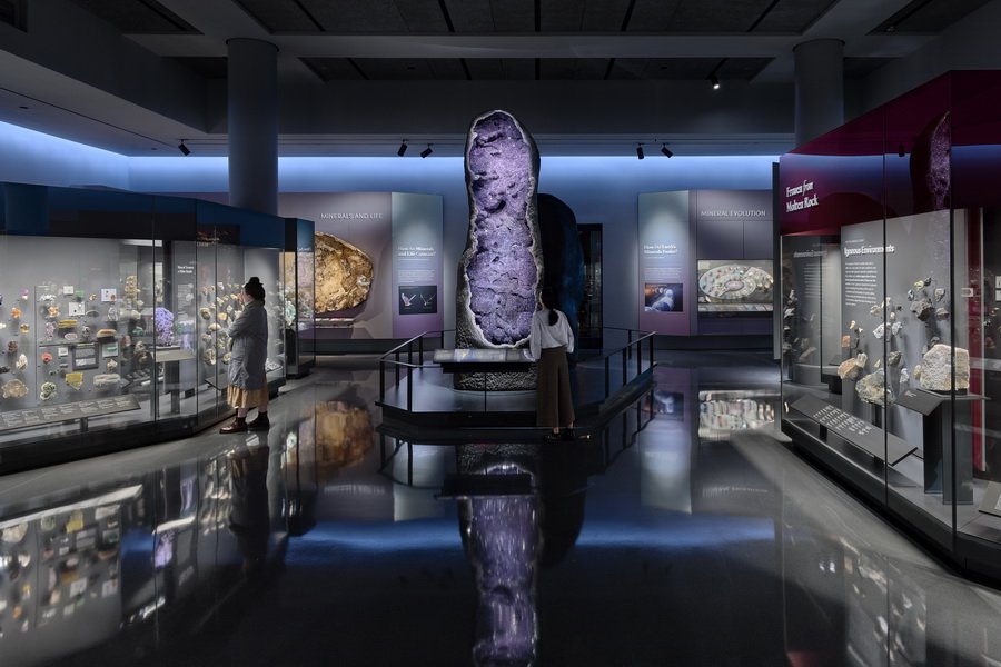 American Museum of Natural History à New York - Les Mignone Halls of Gems and Minerals- Musée Américain d'histoire naturelle - Odyssée Américaine