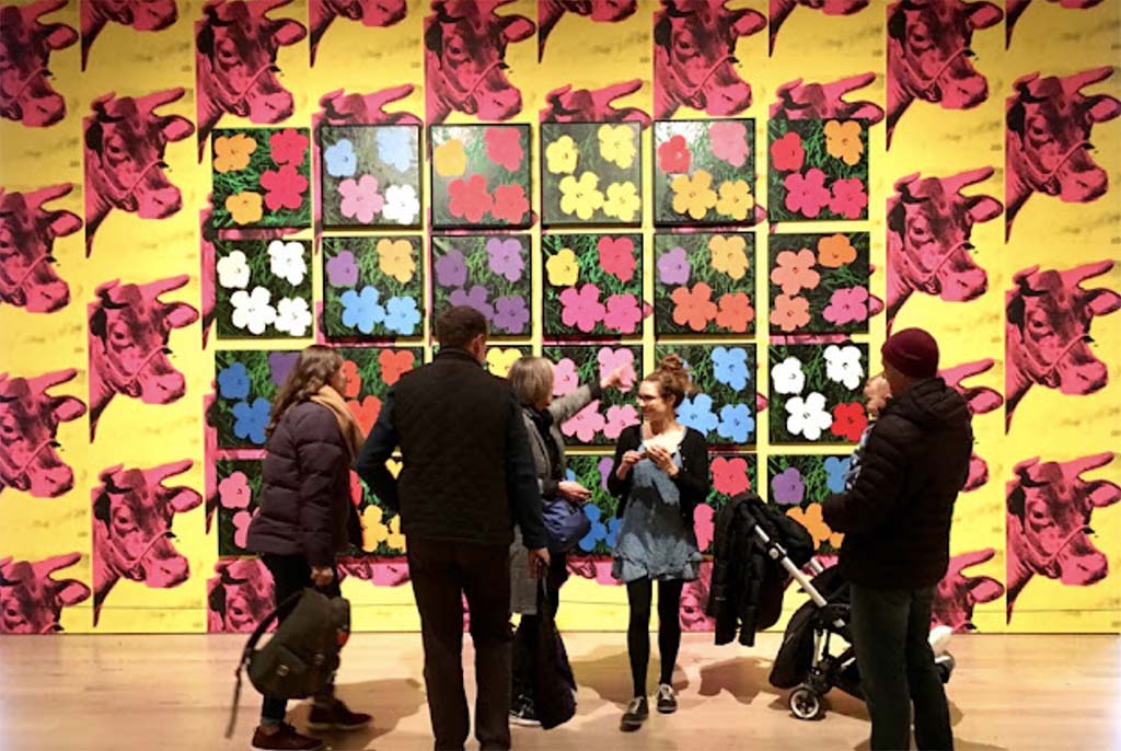 “Flowers” d’Andy Warhol : Œuvre iconique de la pop culture américaine.