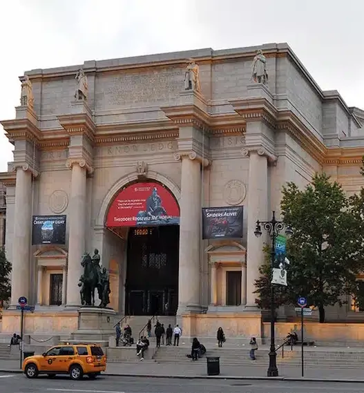 American Museum of Natural History à New York - Entrée principale