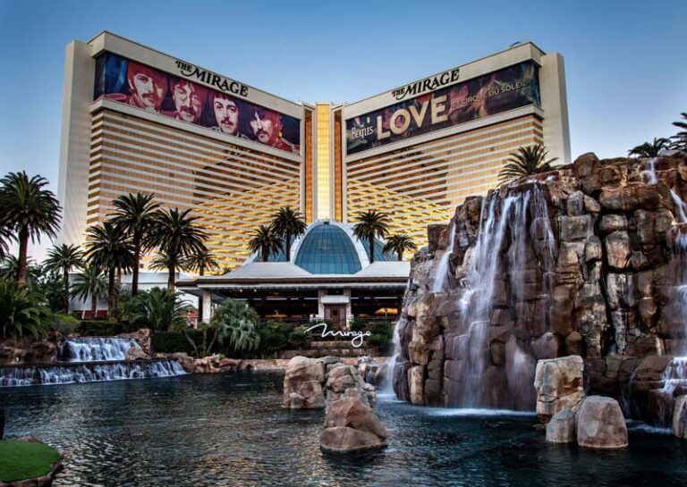 L'Hotel Le Mirage - Las Vegas - Odyssée américaine