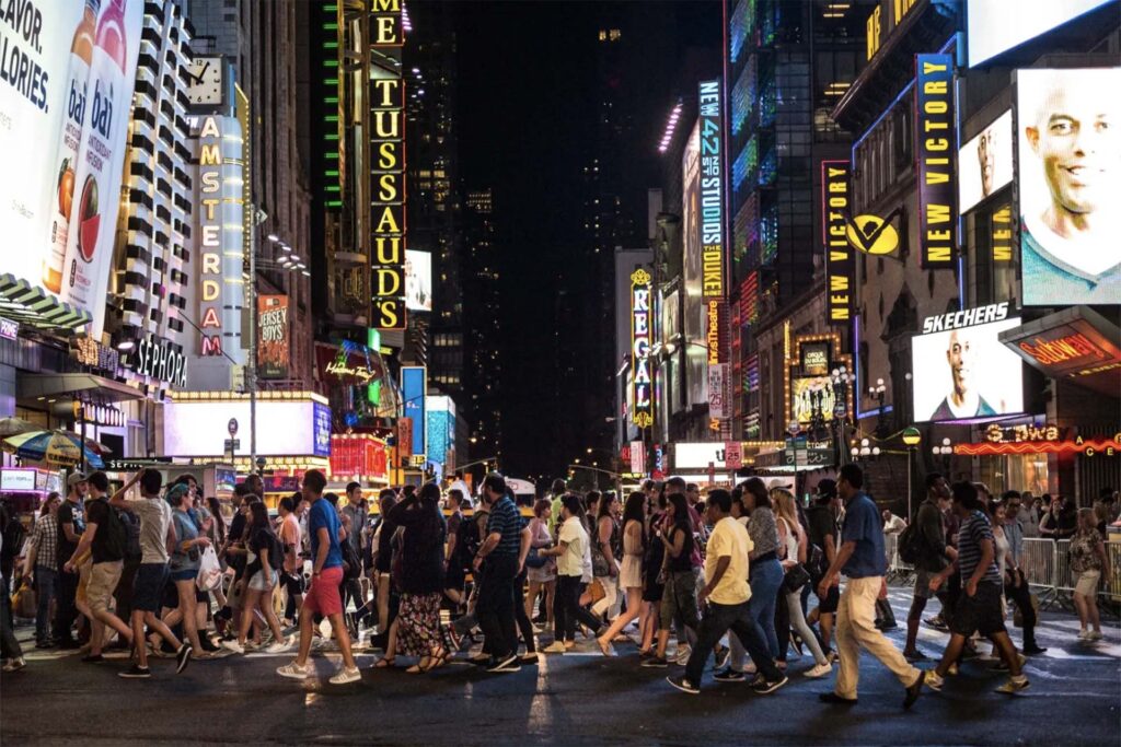 Broadway Theater district