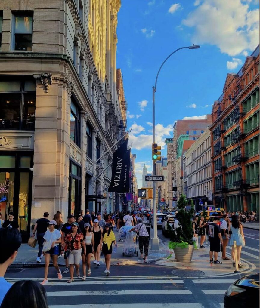quartier de Soho - Broadway plongée cœur artistique - Odyssée Américaine