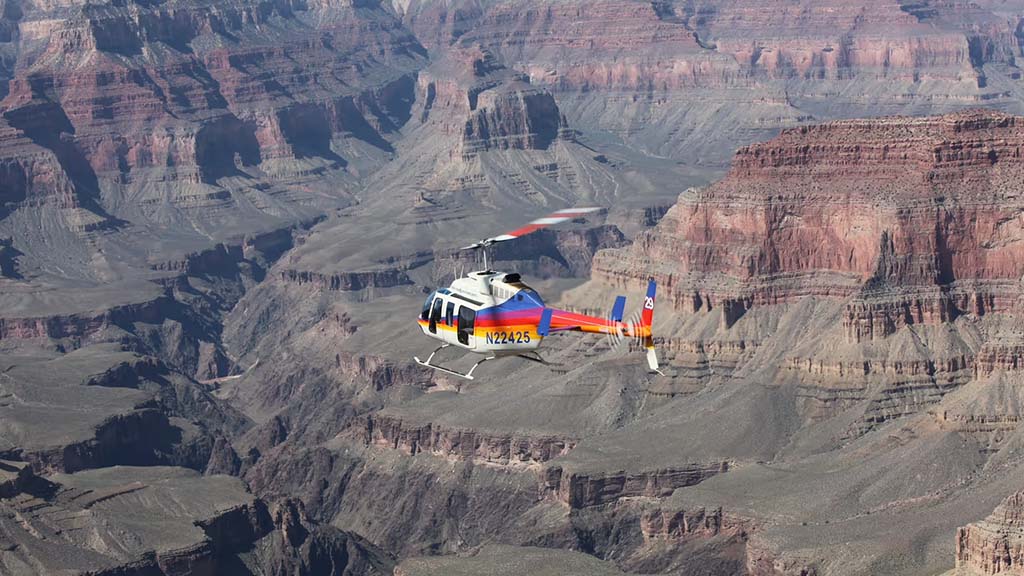 Vol en Helicoptère - Grand Canyon - North GC tour