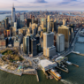 Vue aérienne New York