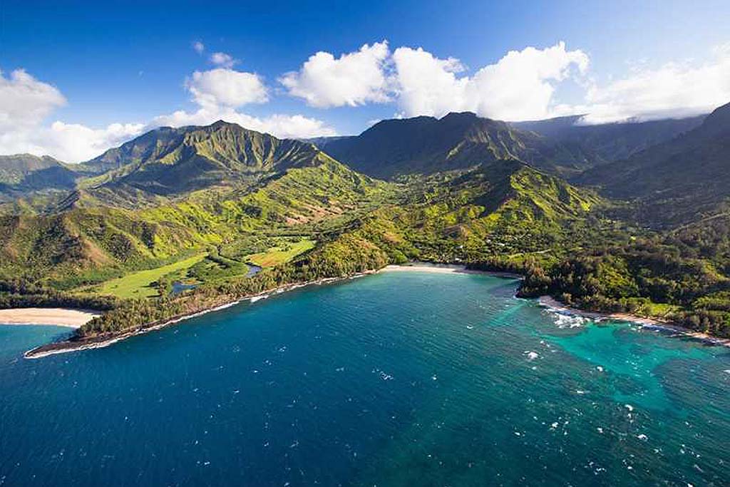 Kauai vue aérienne - Odyssée américaine