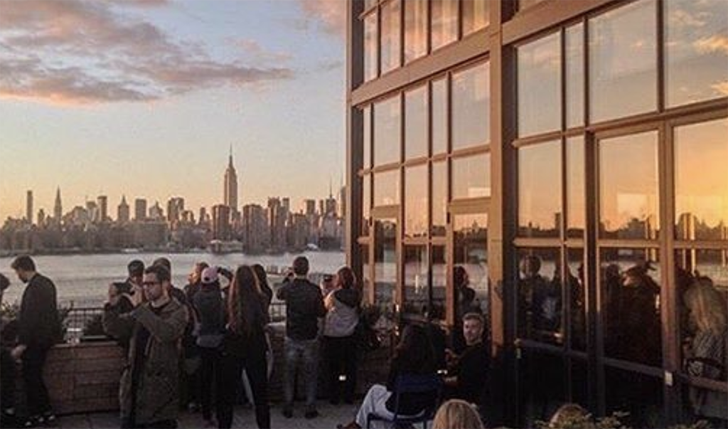 coucher soleil - meilleurs Rooftop New York - Odyssée Américaine