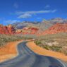Route sur Red Rock Canyon National Conservation Area