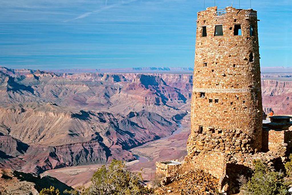 Desert View Watchtower : une tour d’observation - Grand Canyon - South Rim - odyssée américaine