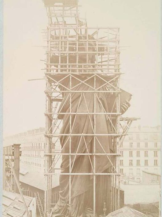 Photo archive - Statue de la Liberté construction