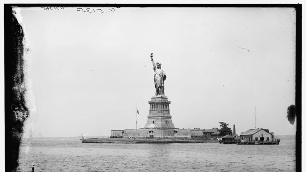 Photo archive de la Statue de la Liberté New York