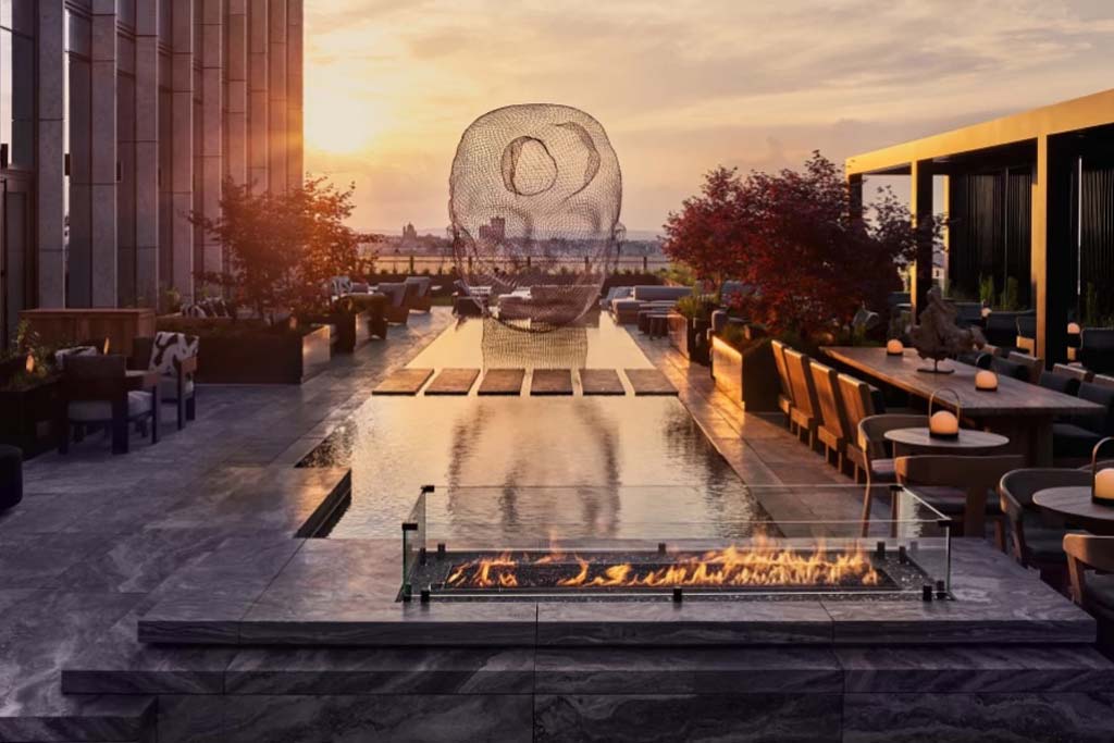 Vue du The Edge bar Equinox - New York