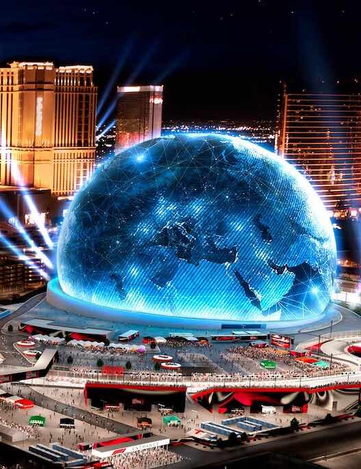 las vegas de nuit Odyssée Américaine