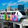 le monorail de las vegas Découvrez le Monorail de Las Vegas, l’allié parfait pour vos déplacements sur le célèbre Strip ! Inauguré en 2004, ce moyen de transport moderne et rapide dessert 7 stations (hôtels) stratégiques tout au long du boulevard, offrant une alternative agréable pour explorer la ville sans user vos jambes après une journée bien remplie. En plus, vous pourrez admirer le panorama tout en vous déplaçant confortablement. Odyssée Américaine