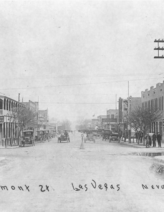 Las-Vegas-dnas-les-annees-1910 photos d'archive en noir et blanc. le vieux Las vegas - Odyssée Américaine