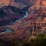 photo panoramique du grand canyon au coucher du soleil Odyssée américaine