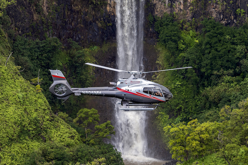 MH Molokai Voyage.11 hélicoptère Hawaii