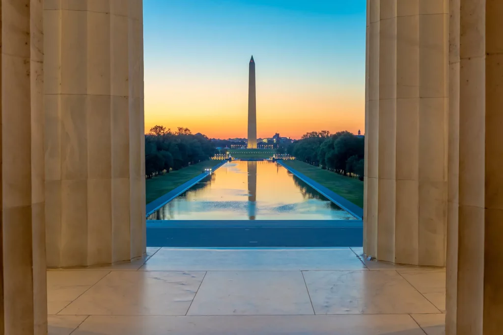 Lincoln memorial, Washington dc - Odyssée américaine