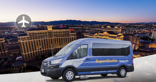 Super shuttle Las Vegas Aéroport international McCarran