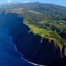 côtes et plateaux sauvages de Molokai, Hawaii