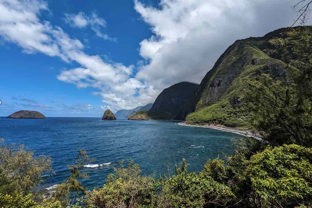 Molokai Kalaupapa-parc-national-historique sur la péninsule nord de l'île de Molokai, Hawaii