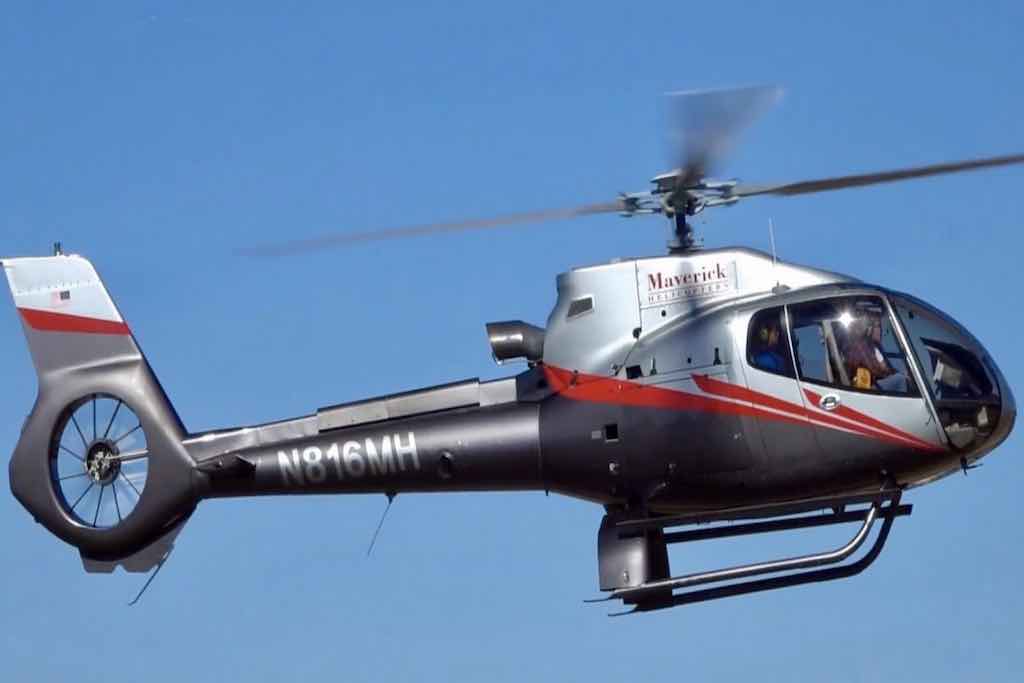 les hélicoptères airbus Ecostar 130 de la compagnie Maverick a Hawaii- vol hélicoptère essai hawaii - Odyssée Américaine