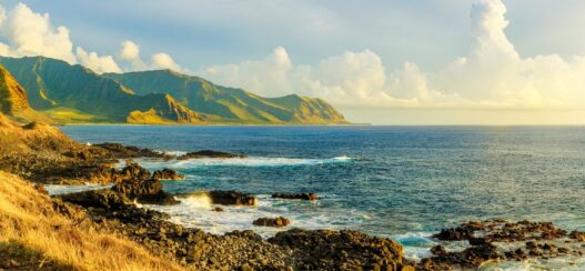 kaena-point-North Shore au nord de la capitale Honolulu, Oahu, Hawaii