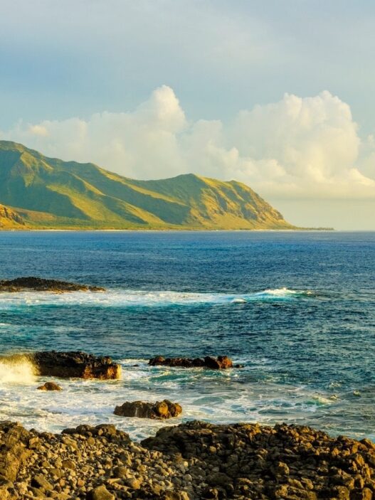 kaena-point-North Shore au nord de la capitale Honolulu, Oahu, Hawaii