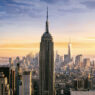 photo aérienne de l'Empire state building