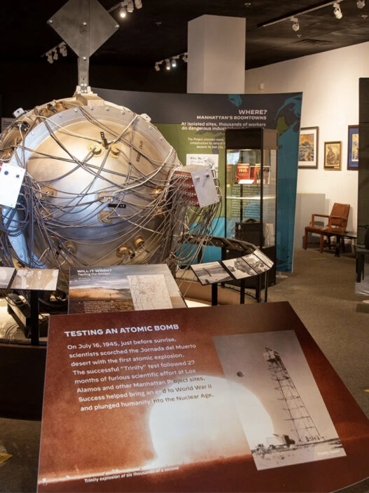musée national de test atomique las vegas intérieur