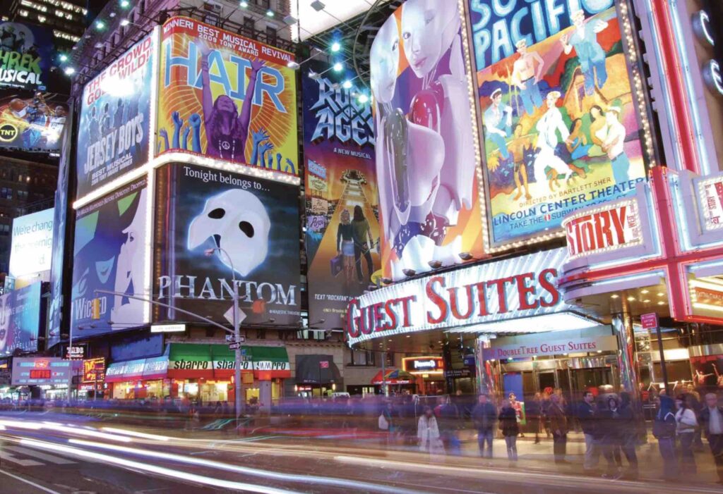 Musical 22 scène de comédie musicale a New York